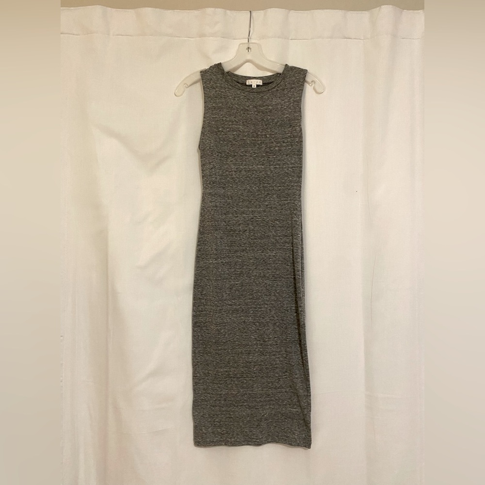 Xs leith gray heather sleeveless dress